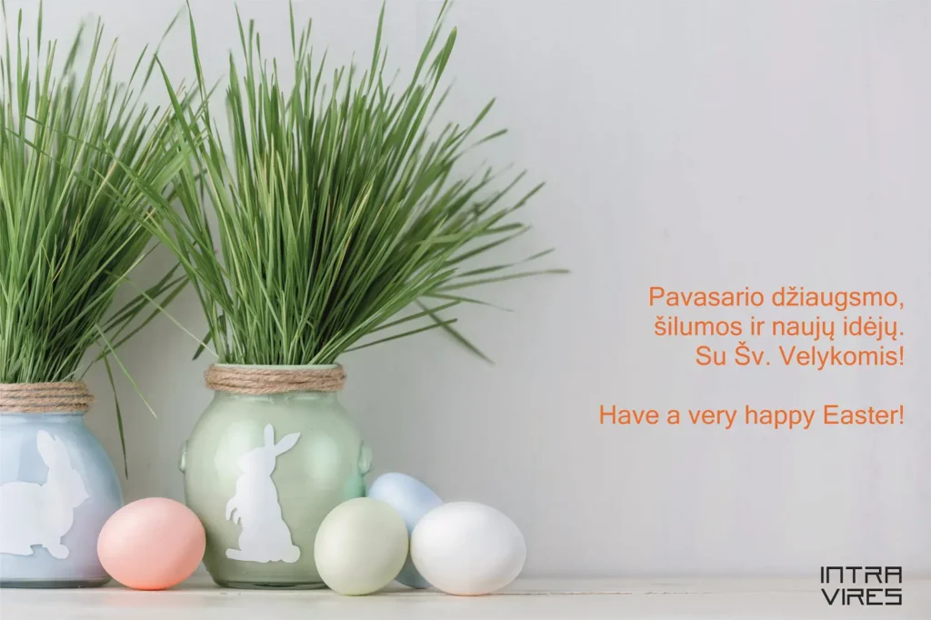 Spalvingų ir džiugių Šv. Velykų! 1 velykos 2021